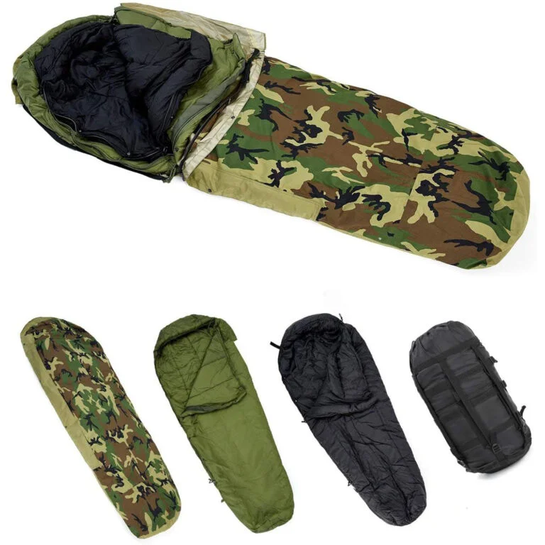 米軍　実物　SLEEPING BAG スリーピングバッグ　ODグリーン　① U.S. Military Original OD Green Cold Weather Down Sleeping
