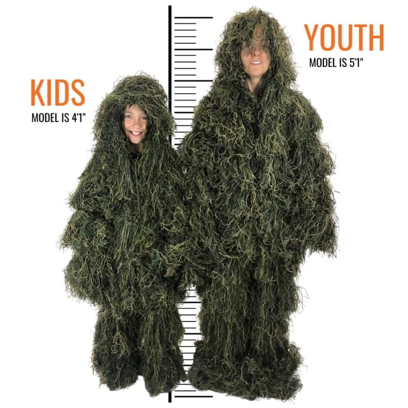 Youth Camouflage Ghillie Suit