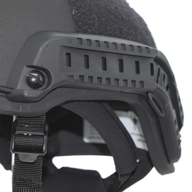 Zennison Bulletproof Tactical Ballistic Helmet Side Rail Kit