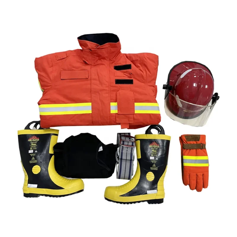 Complete Firefighter Protective Gear Set