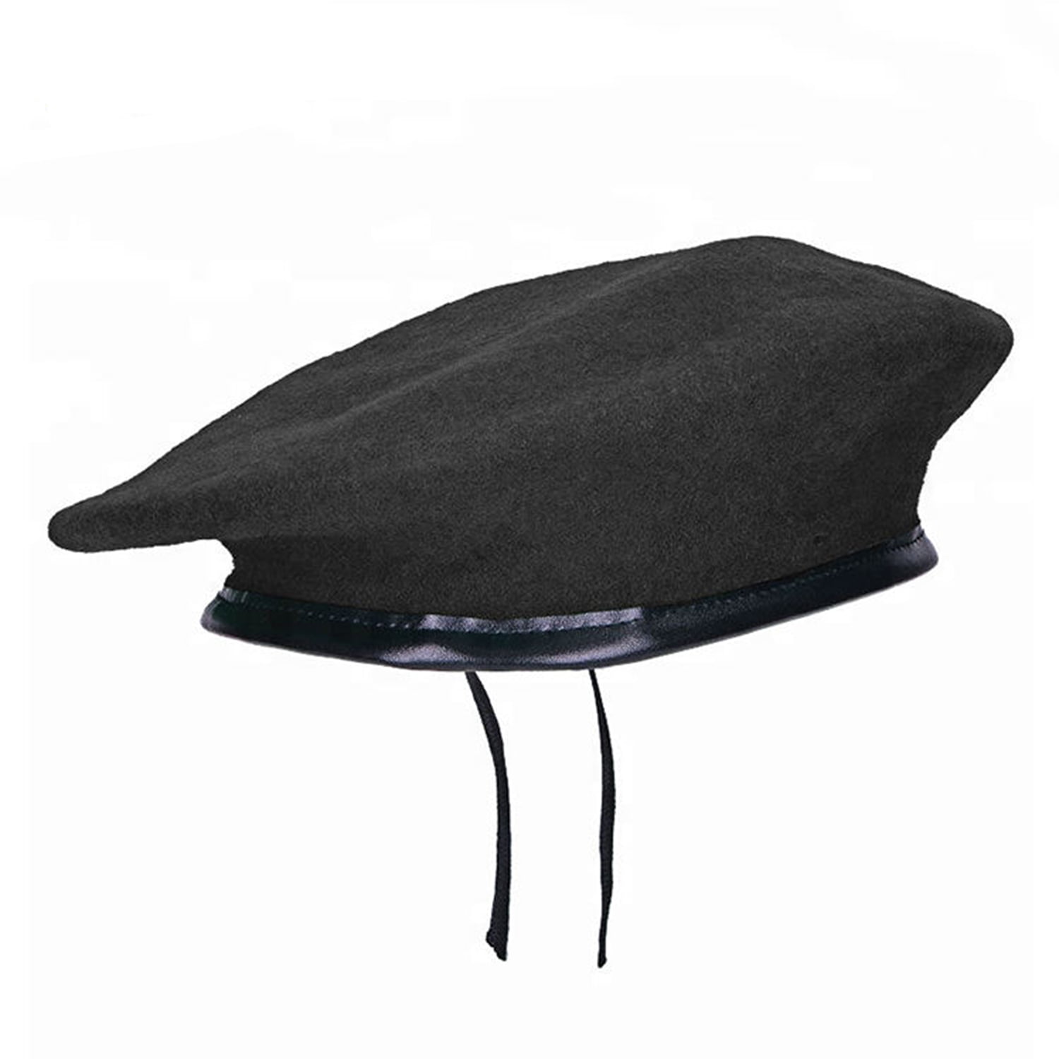 Custom Logo Cheap High Quality Red Black Green Beret Hats Wool Outdoor