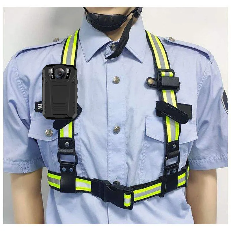 Double Shoulder Strap Safety Work Belt for Law Enforcement Recording