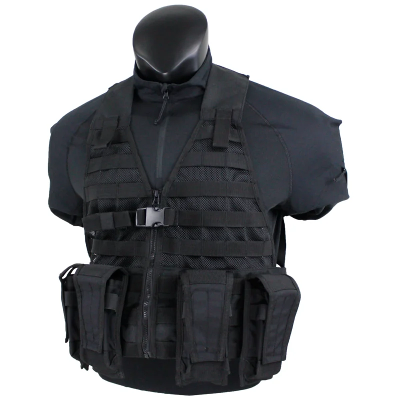 Weight Tactical Vest with Modular Pouches