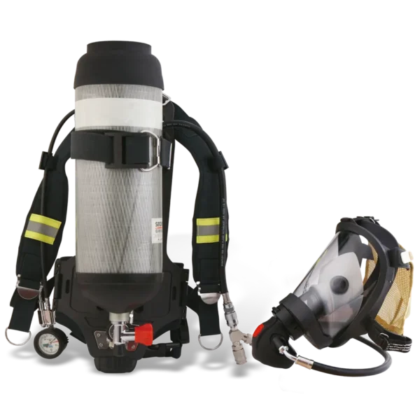 Firefighter's Essential Self-Contained Breathing Apparatus (SCBA)