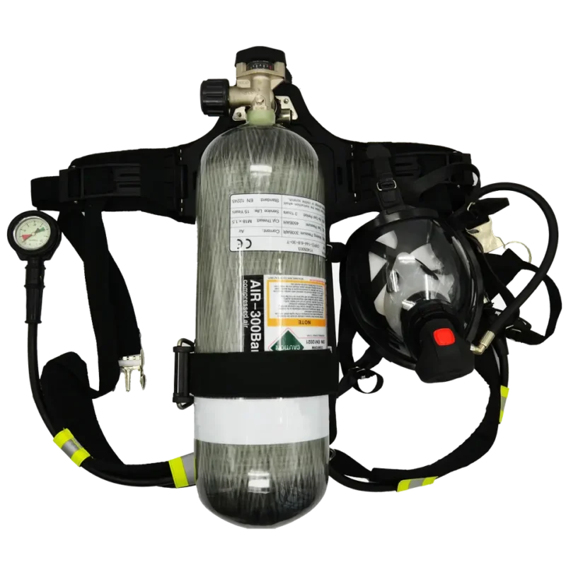 Firefighter's Essential Self-Contained Breathing Apparatus (SCBA)