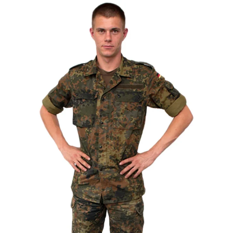 Wholesale German Flecktarn Camo Uniforms: Tactical Jacket and Pants