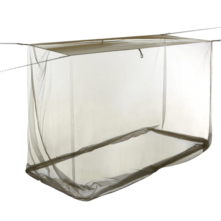 Green Tactical Mosquito Net with Poles