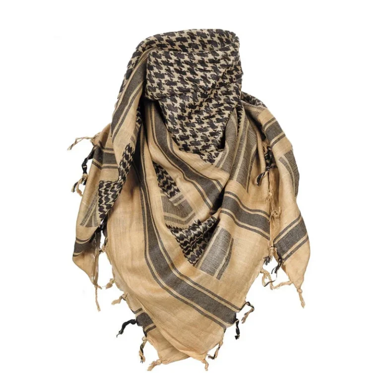 Hot Sale Tactical winter Middle East Armed 100% Cotton Scarf Tactical Men Shemagh