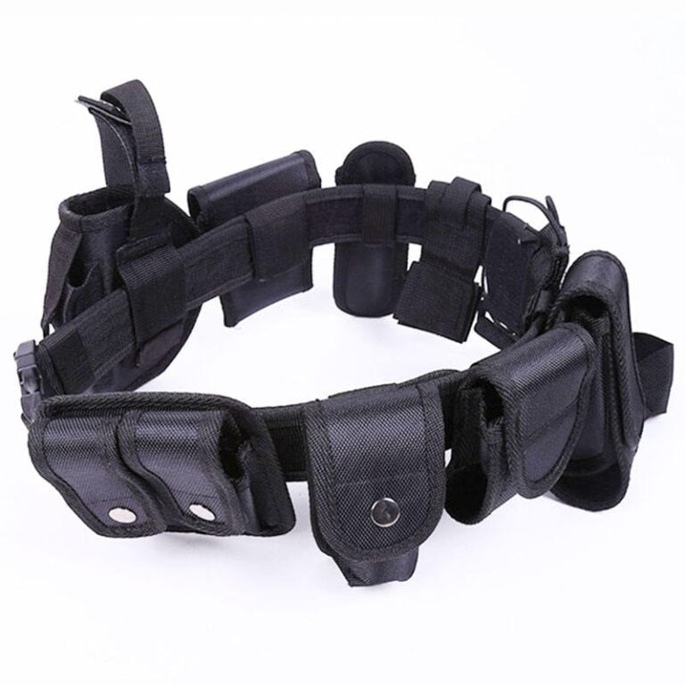 Tactical Belt Set for Law Enforcement and Security Guard Equipment