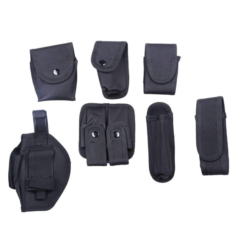 Tactical Belt Set for Law Enforcement and Security Guard Equipment