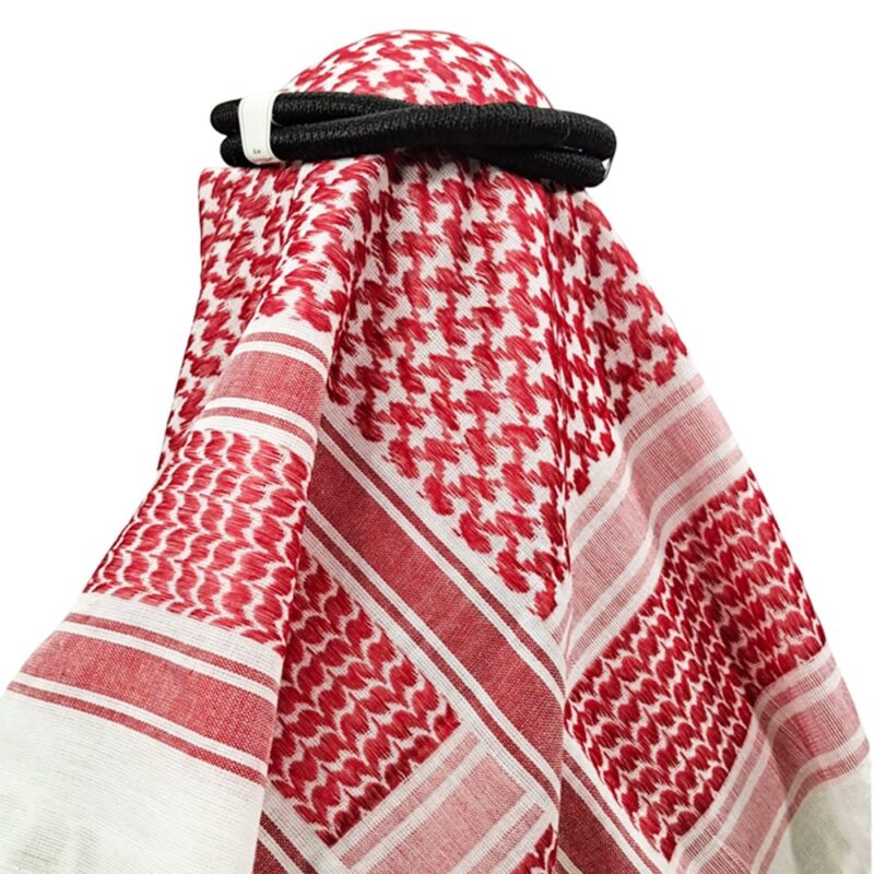 Muslim Hijab Caps Printed Square Scarf Islamic Arab Dubai Saudi Arabian Men's Headscarf Turban