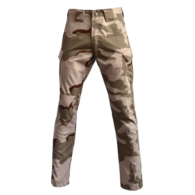 Men's Outdoor Tri-color Desert Camouflage Uniform Combat Uniform