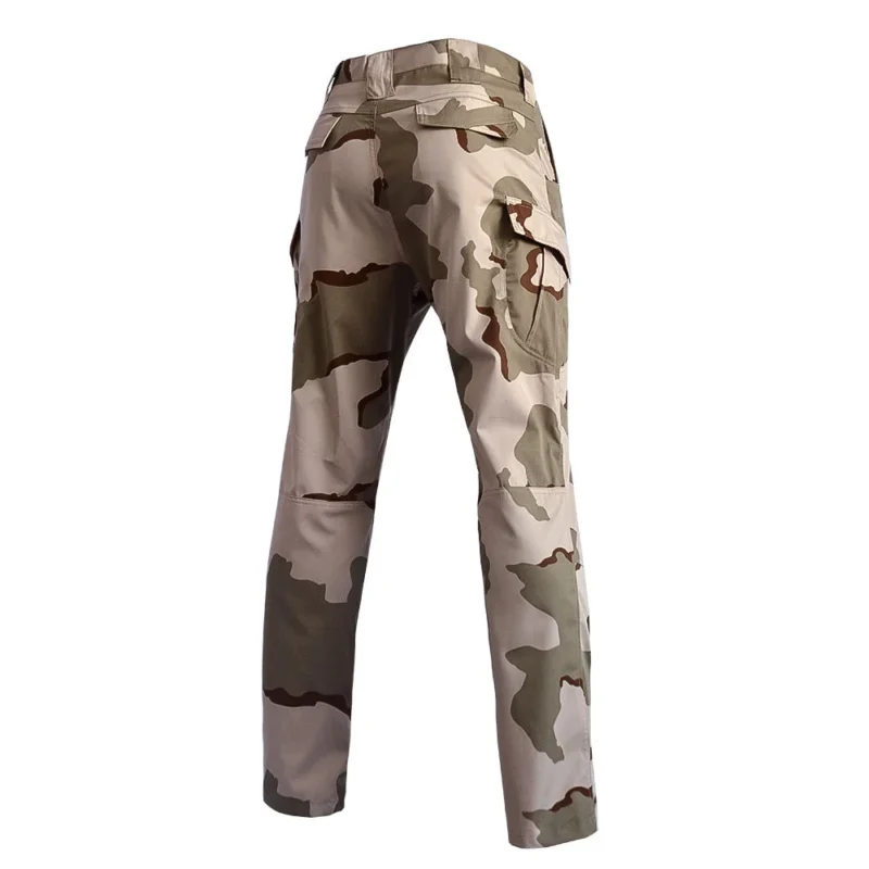 Men's Outdoor Tri-color Desert Camouflage Uniform Combat Uniform