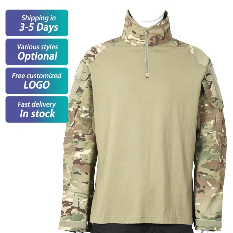 G2/G3 Tactical Combat Suit - Camouflage Polyester/Cotton Frog Suits