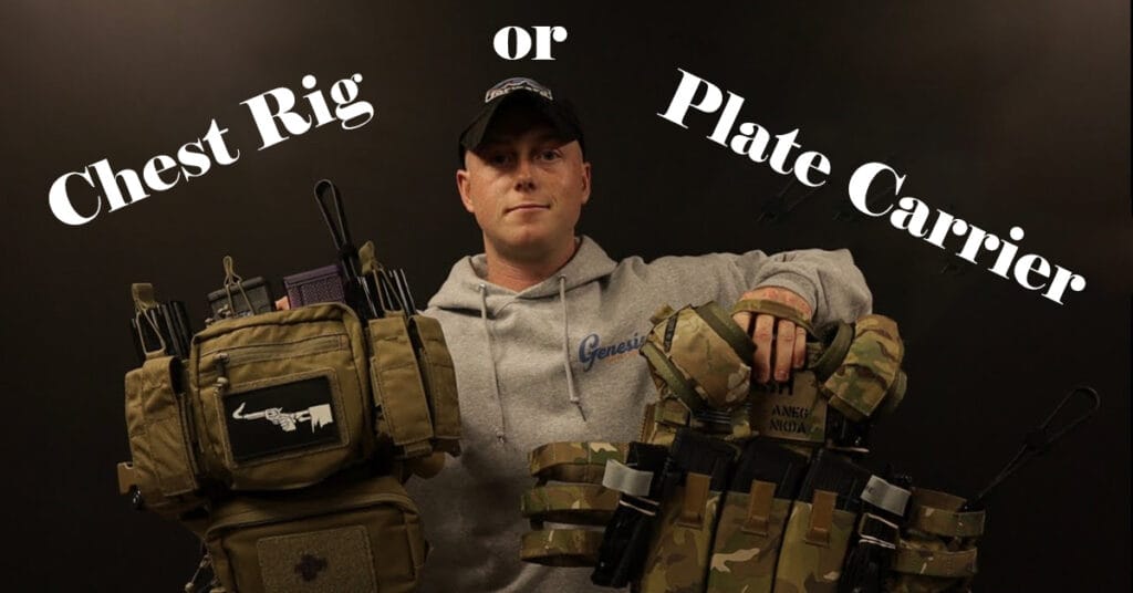 chest rig vs. plate carrier