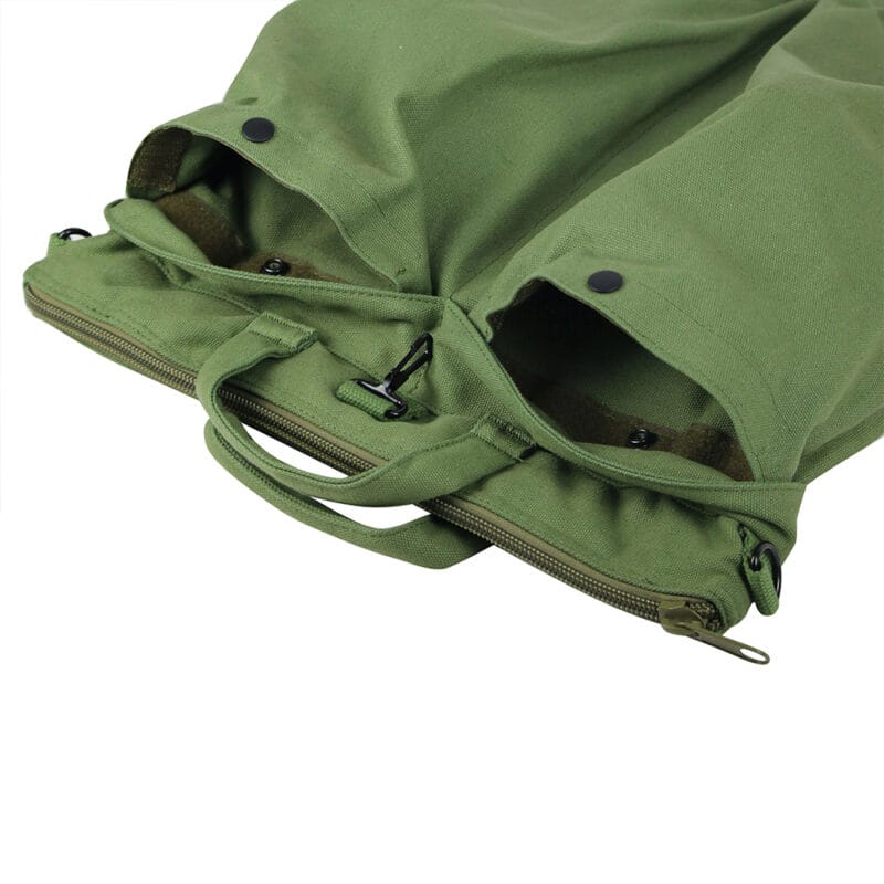 Green Single Shoulder Tactical Helmet Bag