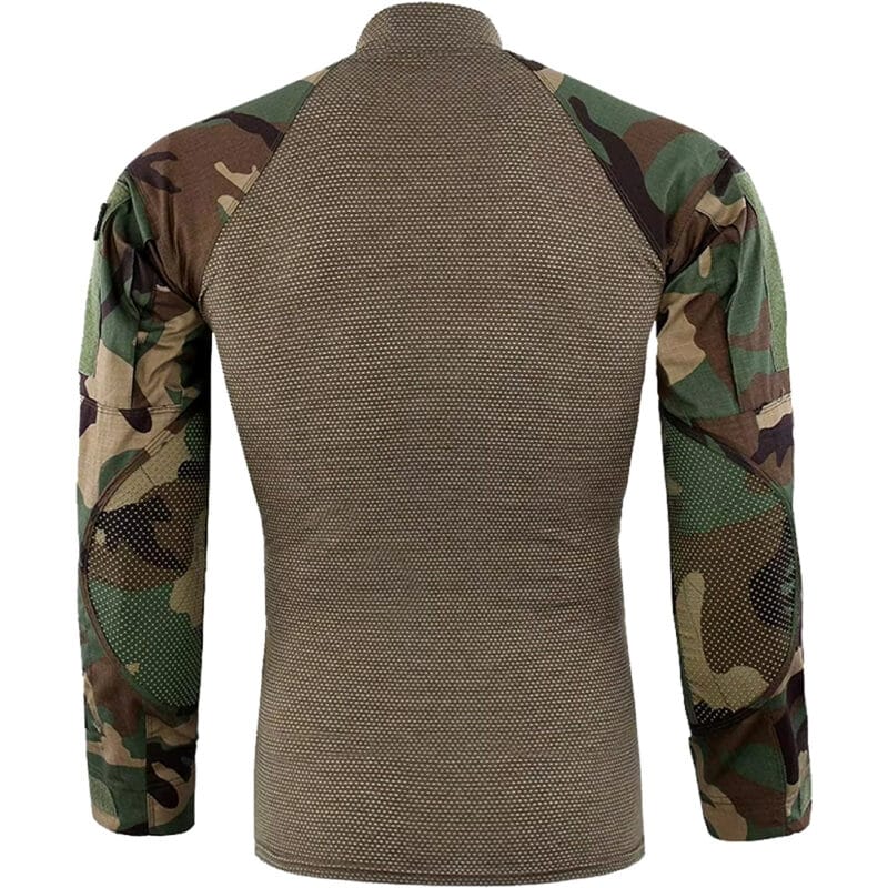 Men's Tactical Outdoor Camo Long Sleeve Shirt