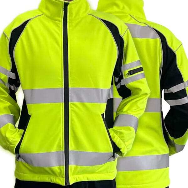 high visibility reflective safety jackets