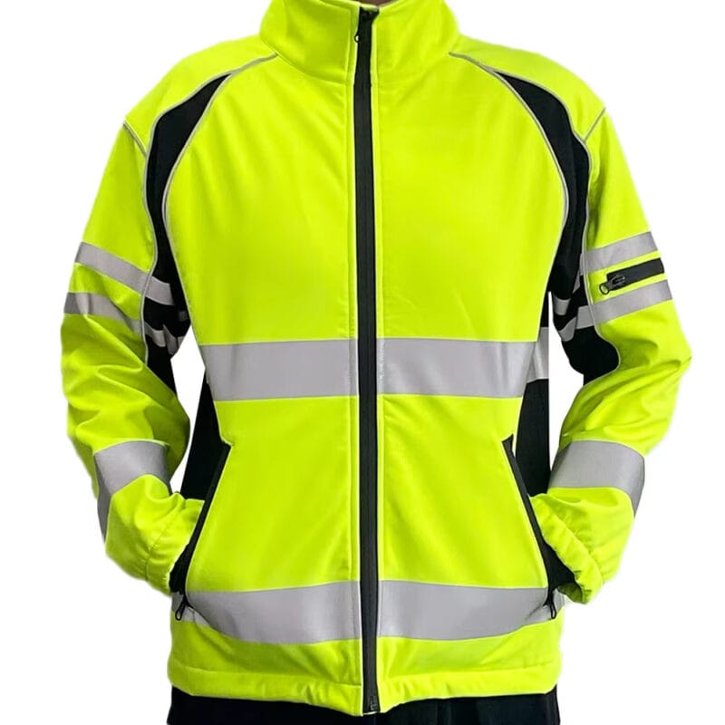 high visibility reflective safety jackets