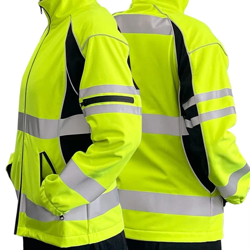high visibility reflective safety jackets