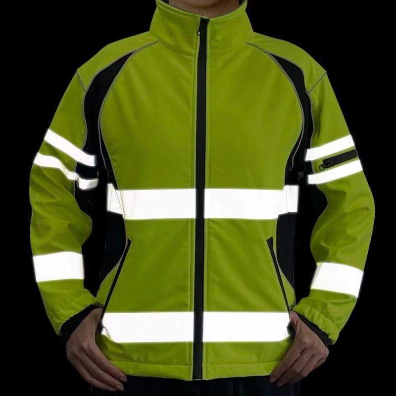 high visibility reflective safety jackets