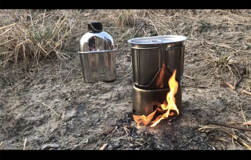 Stainless Steel Stove for Canteen Cup