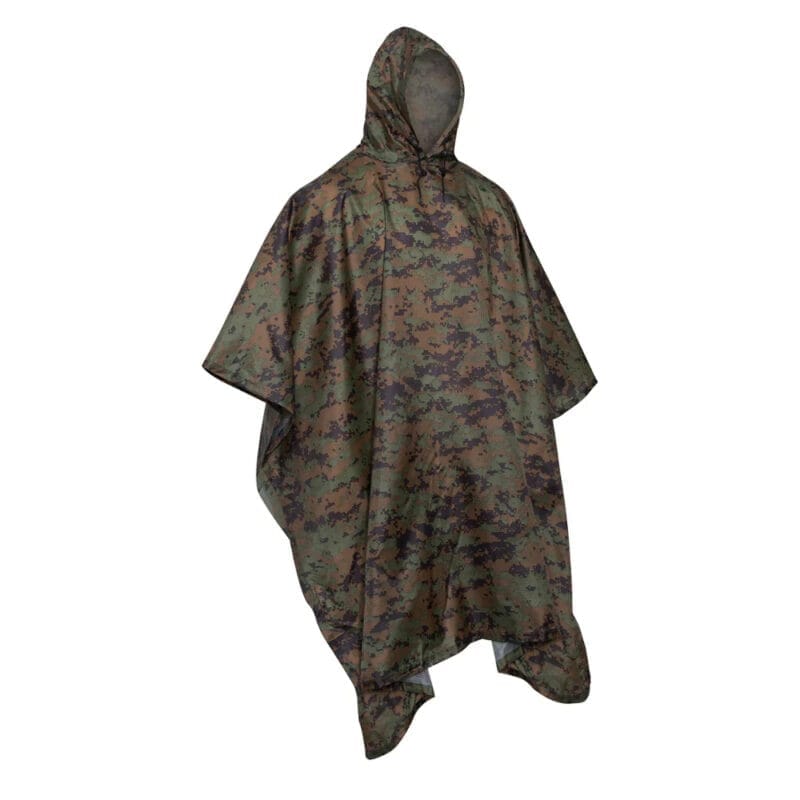 Zennison Military Rip-Stop Waterproof Poncho