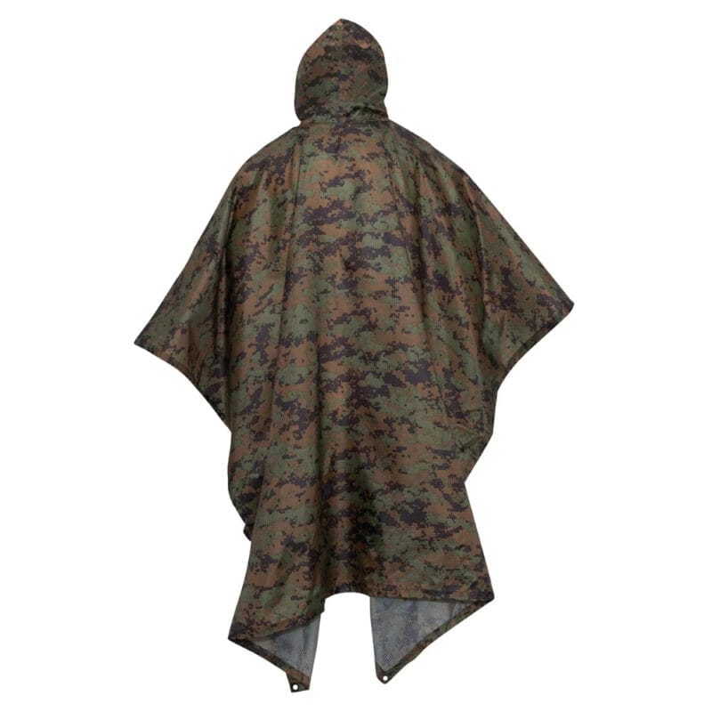Zennison Military Rip-Stop Waterproof Poncho
