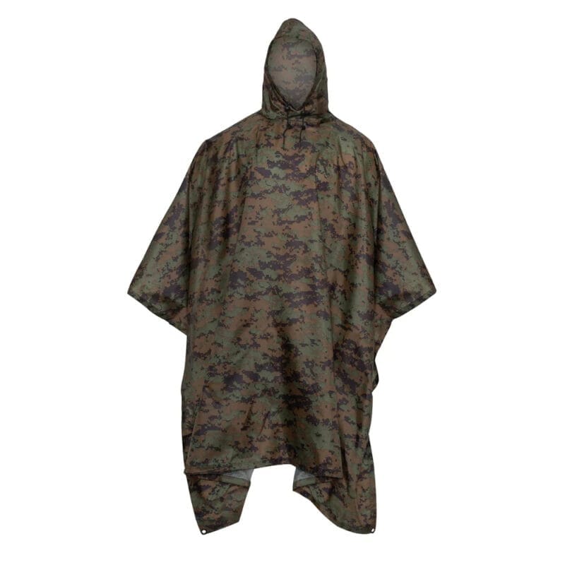 Zennison Military Rip-Stop Waterproof Poncho