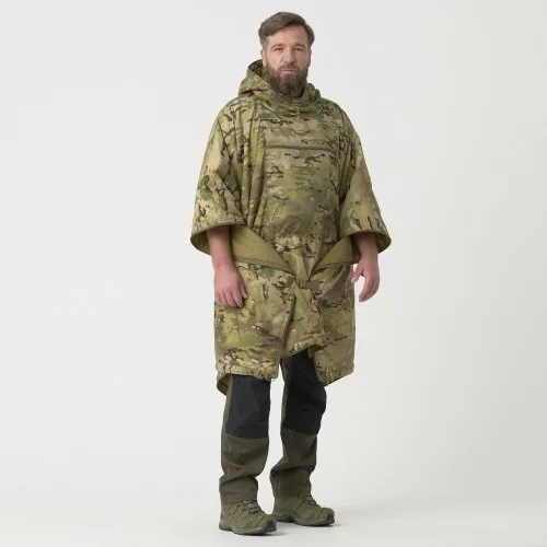 BRIEFING BUCKET PONCHO カモ 迷彩 USA製 BRIEFING BUCKET PONCHO カモ 迷彩 USA製