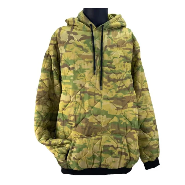 Camouflage Woobie Hoodie Jacket - Tactical Pullover
