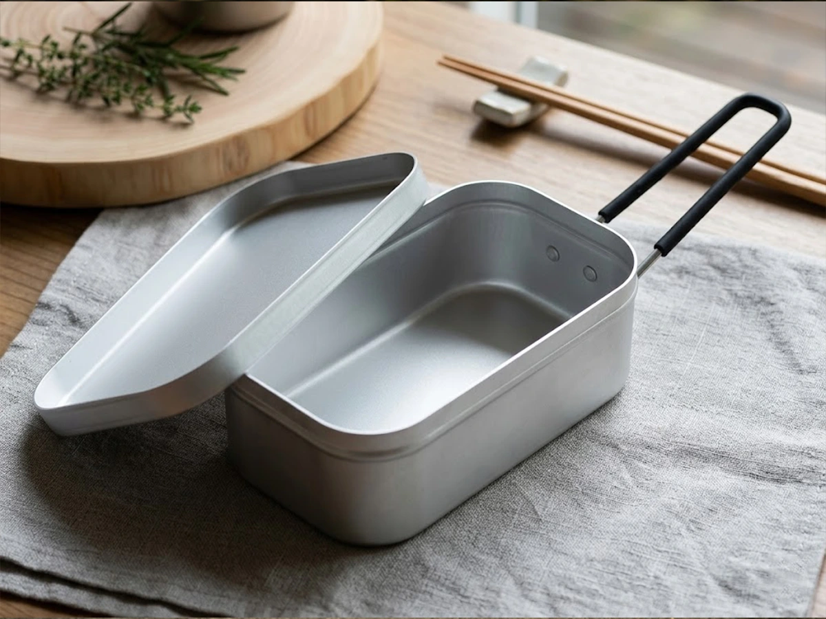 Japanese Style Anodized Aluminum Mess Tin