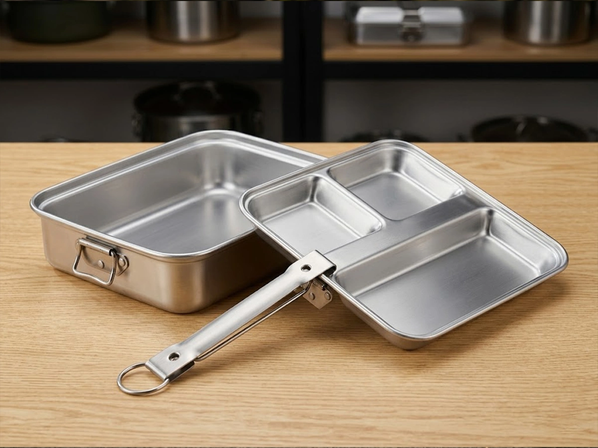 US Military Stainless Steel Mess Kit