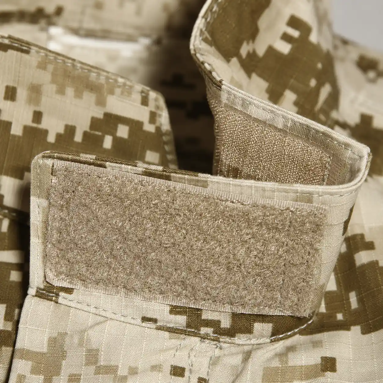 ACU Upgraded Mandarin Velcro Collar Closeups