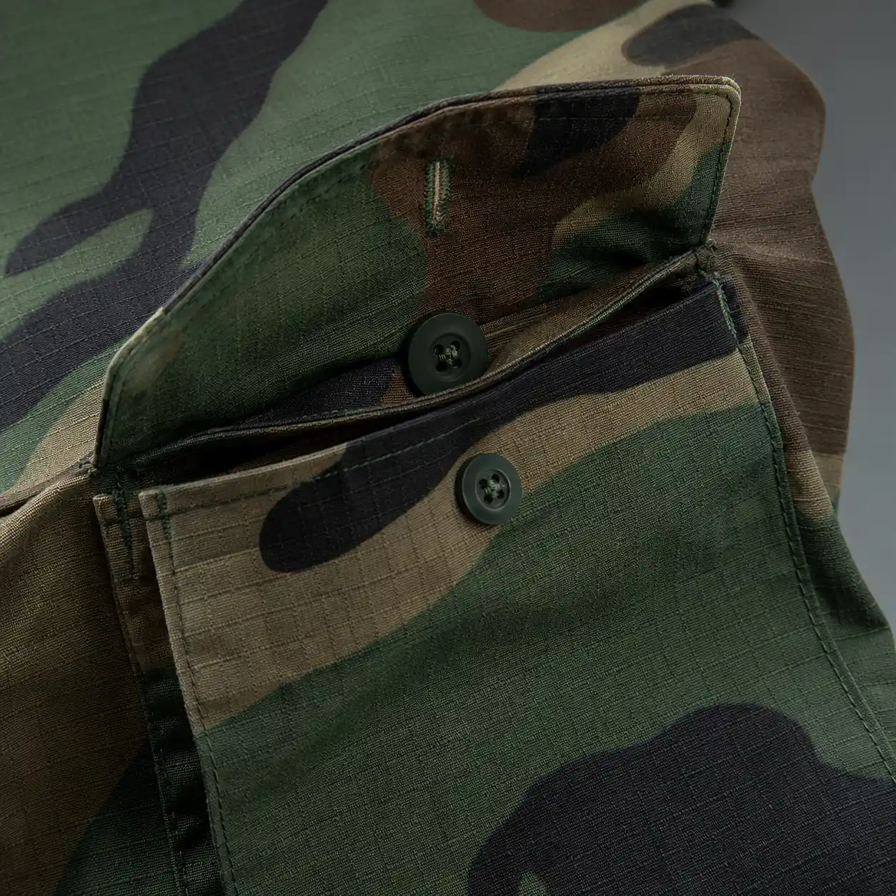 BDU Large Capacity Storage Flap Pockets