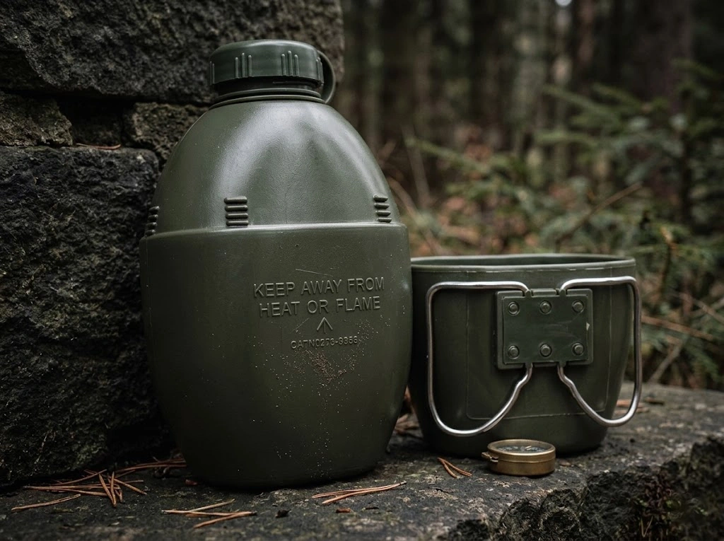 British Canteen 6-Point Anti-Slip Texture Design