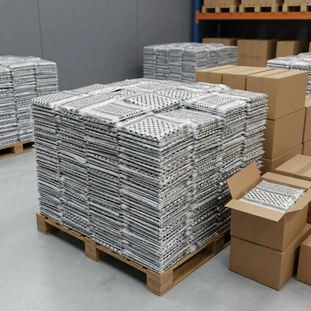 Wholesale Keffiyeh Bulk Stock Warehouse