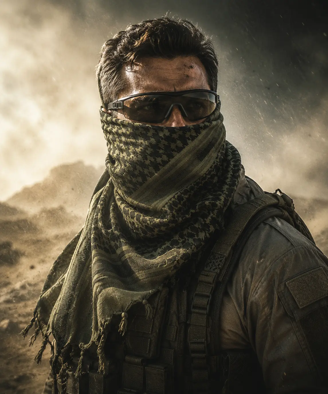 Military Shemagh Desert Survival Keffiyeh Outdoor Application