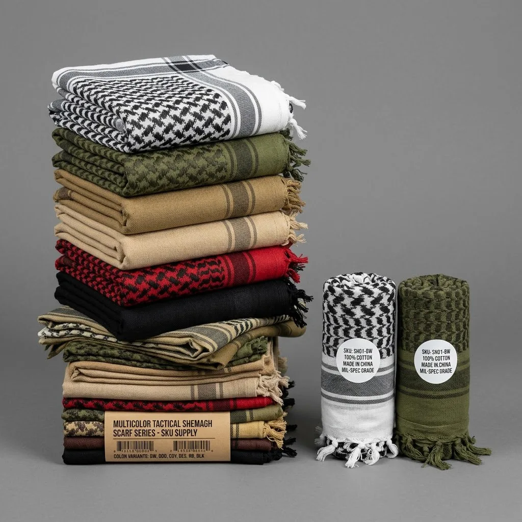Wholesale Tactical Shemagh Color Variants