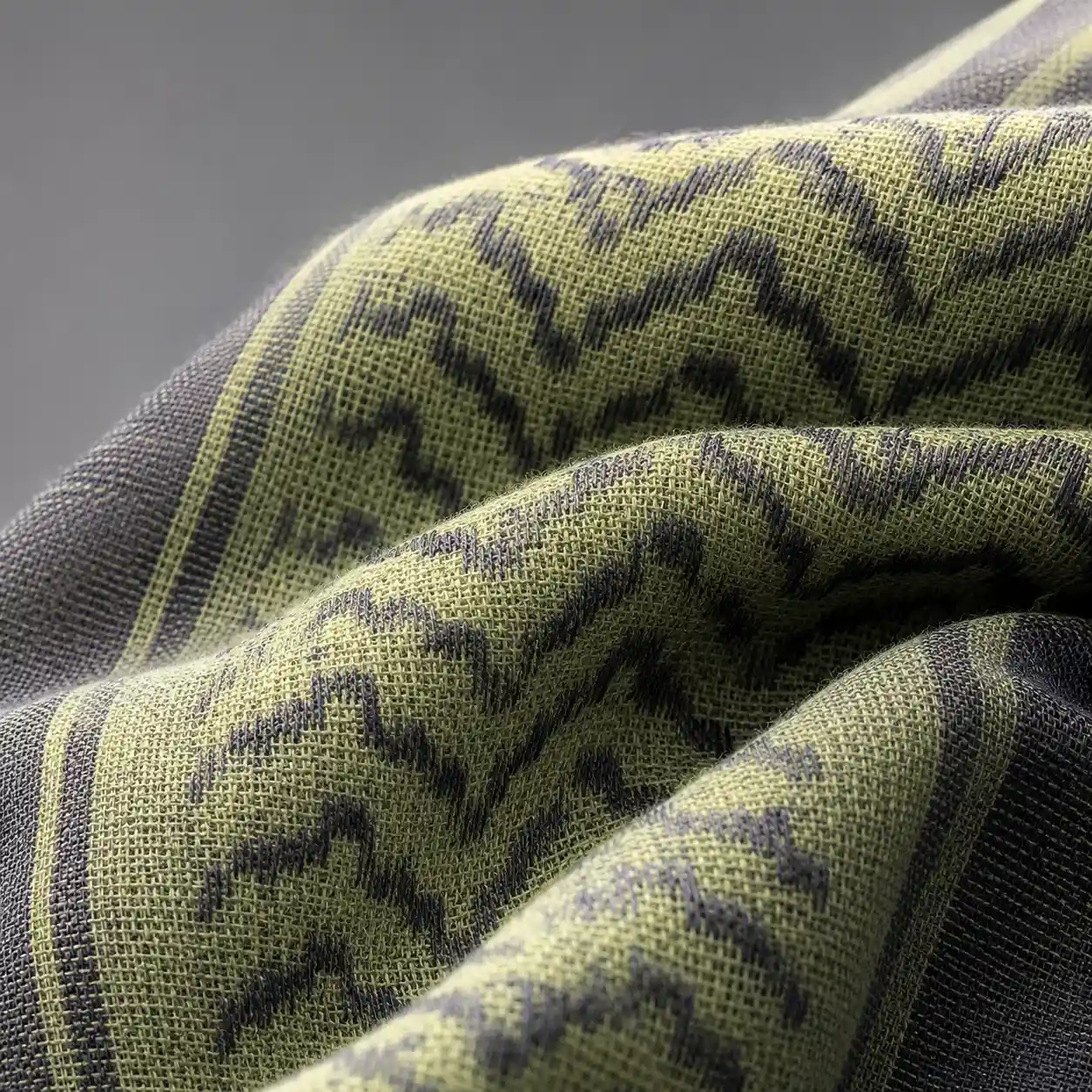 Shemagh Water Ripple Pattern Weave