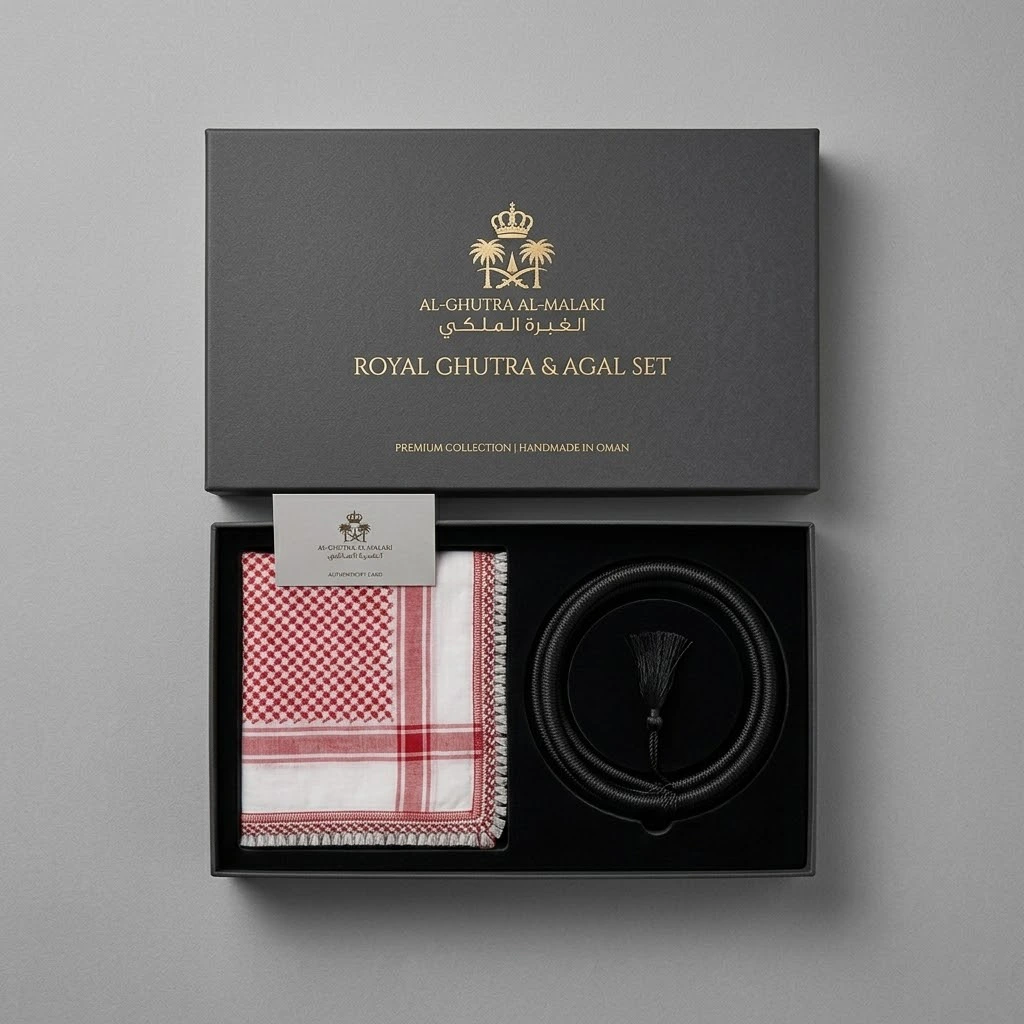 Premium Ghutrah Box Packaging with Agal