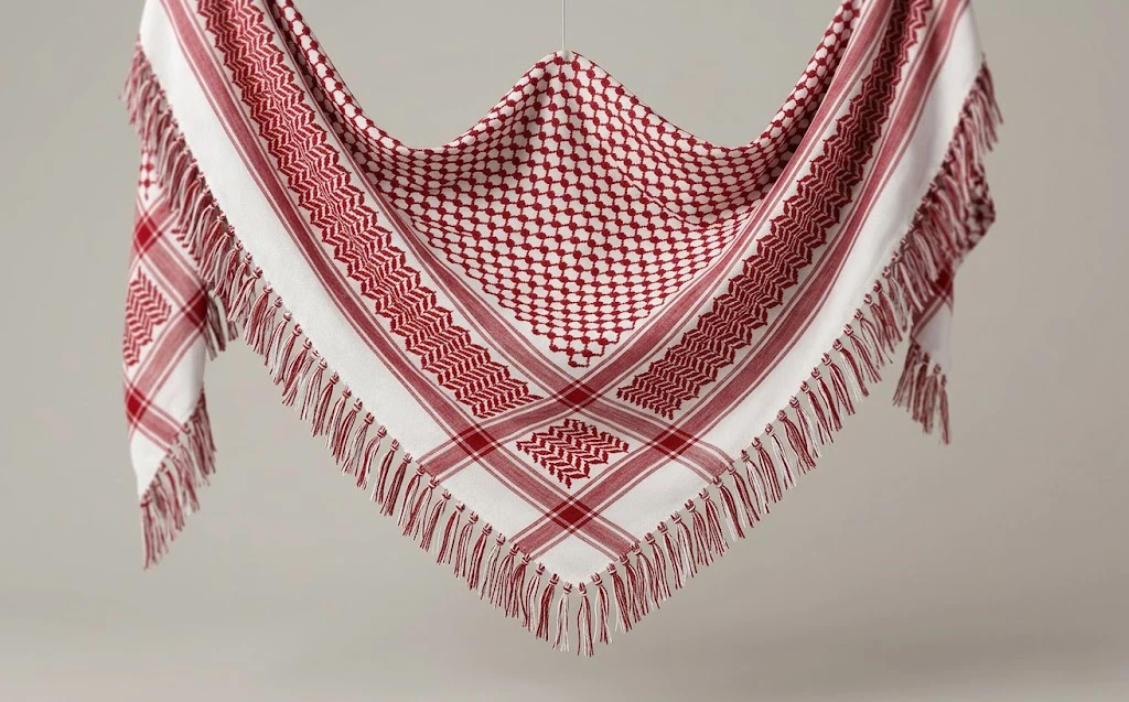 Wholesale Ghutrah Plaid Scarf Supply