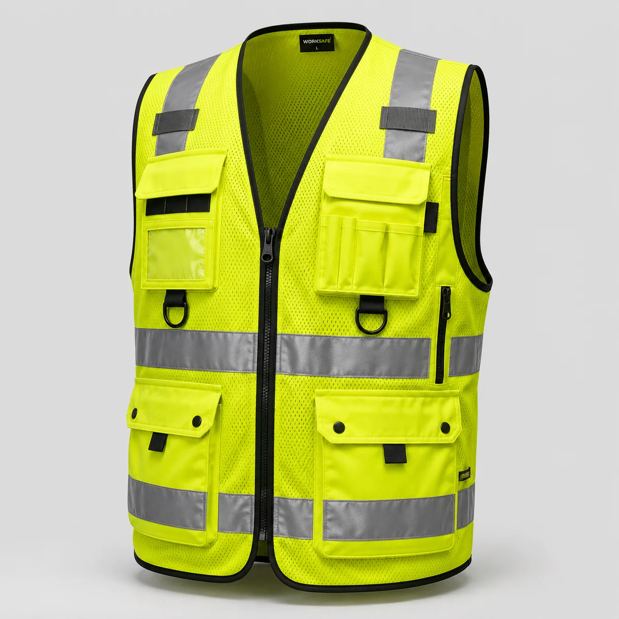 High-Visibility Tactical Safety Vest