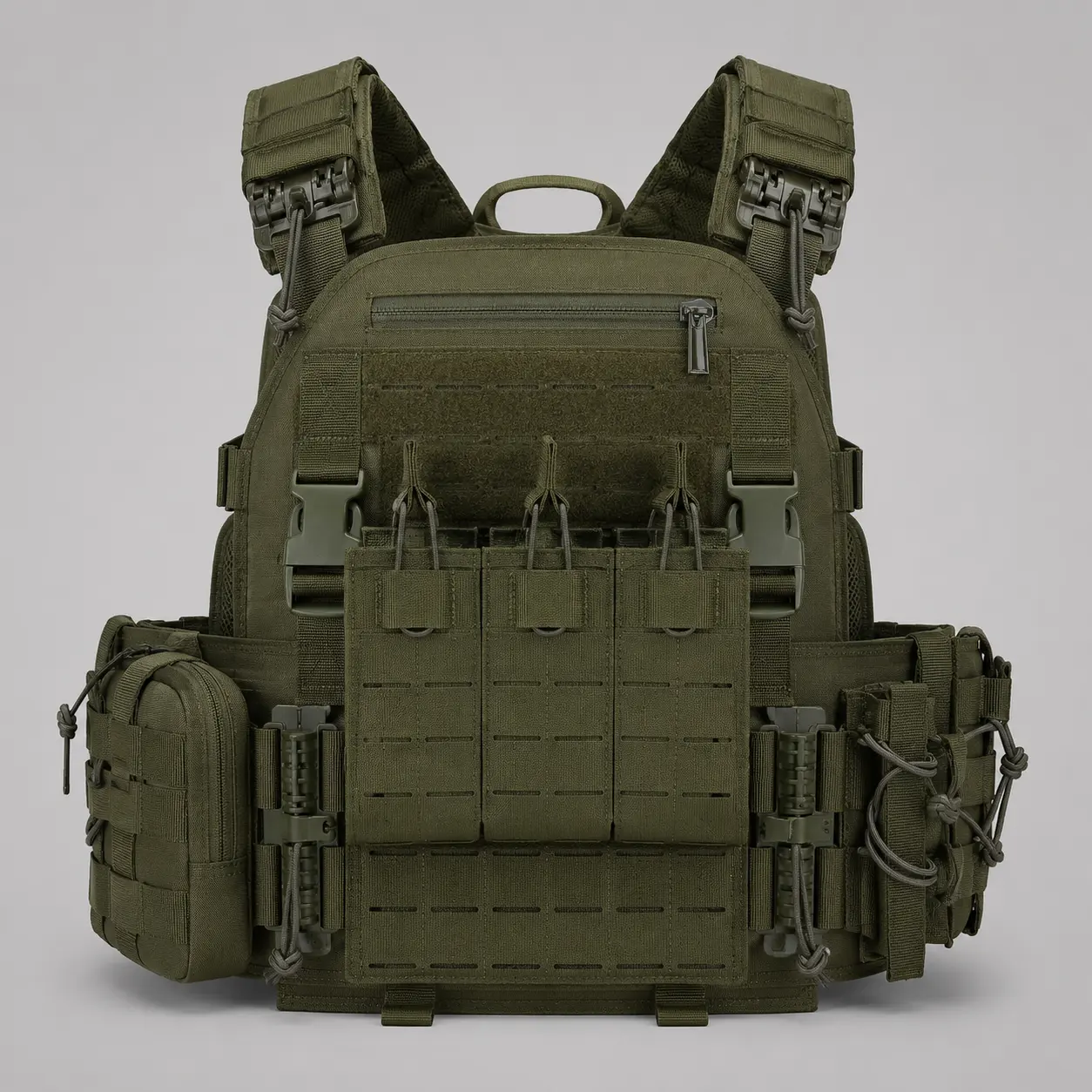 O.D. Green Tactical Plate Carrier