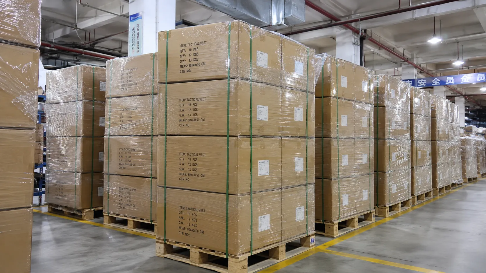 Global Tactical Gear Shipping & Standardized Carton Packaging