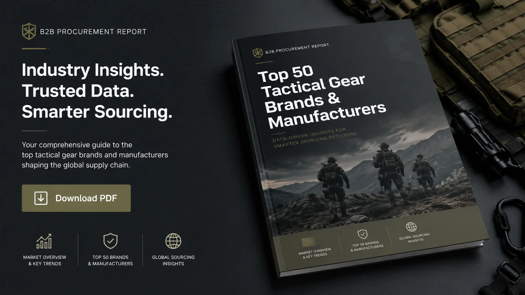 Top 50 Tactical Gear Brands PDF Download