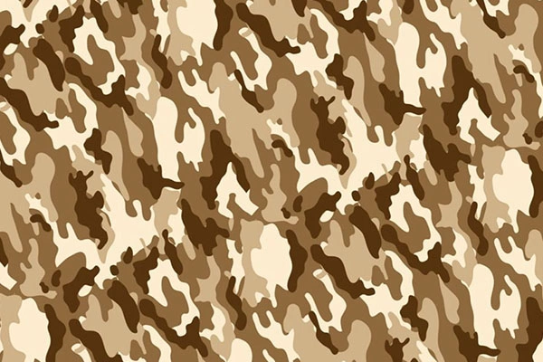 Universal digital camouflage fabric swatch for tactical sleeping bags