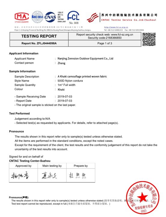 fabric-test certificate fabric-test certificate
